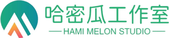 哈密瓜工作室长形Logo
